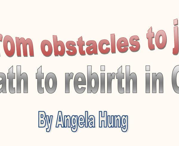 From obstacles to joy
